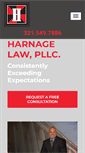 Mobile Screenshot of harnagelaw.com